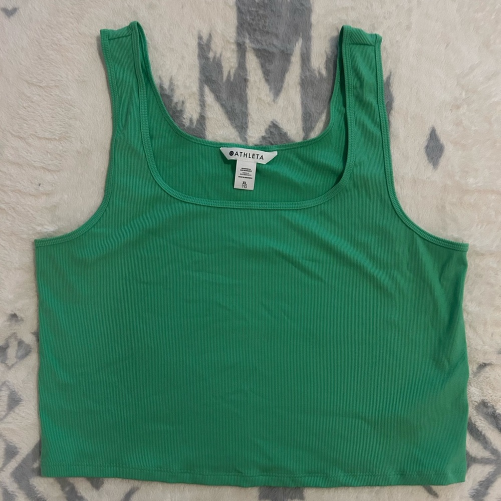 Athleta Vibrant Green Tank Top